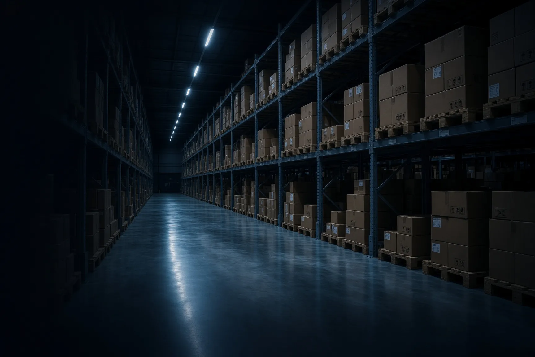 A warehouse running on Fulnex